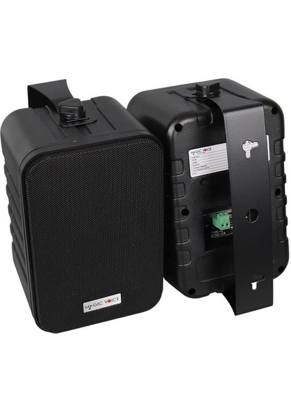 F-LHY4A 4" (10 Cm) Hat Trafolu Duvar Tipi Sütun Hoparlör (10W Rms / 150W Peak - Mp3 USB Uyumlu) Çiftli Takım Set - Siyah fiyatları