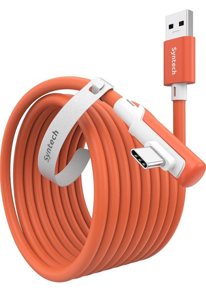 5 M Usb-C Vr Kablo – Quest2/quest Pro/pico 4 Uyumlu Yüksek Hızlı Bağlantı Kablosu