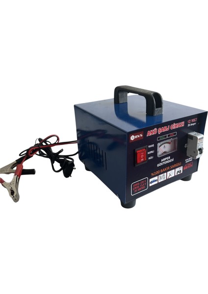 Akü Şarj Cihazı 12 Volt 20 Amper 12 Volt Tüm Aküleri Şarj Eder -Bakır Sargılı fiyatları