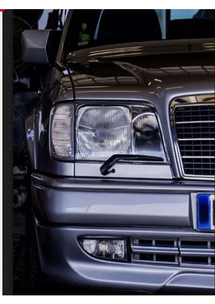 W124 S124 A124 C124 Far Silecek ve Silgi 4 Parça Sol Sağ Set