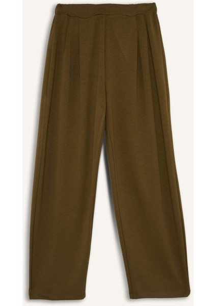 Barrel Fit Düz Paça Pantolon F9575AX25AU