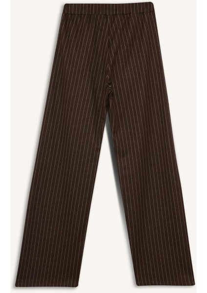 Wide Leg Çizgili Geniş Bol Paça Pantolon G1413AX25WN