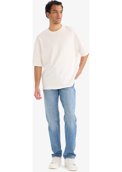 Straight Fit Düz Paça Jean Pantolon G1292AX25AU