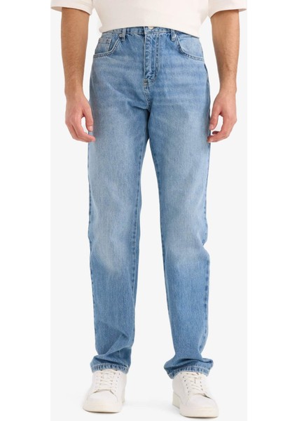 Straight Fit Düz Paça Jean Pantolon G1292AX25AU