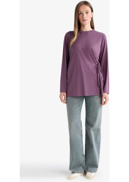 Regular Fit Modal Uzun Kollu Tunik