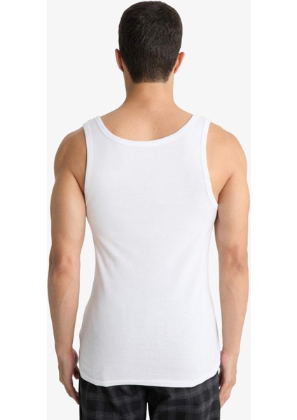 Slim Fit Dar Kesim Ribana 2'li Atlet Y9056AZ25WN