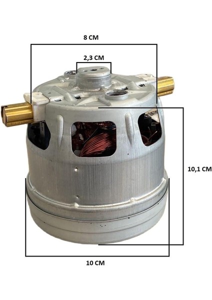 Elektrikli Süpürge Motoru SRV27CP Bakır Sargılı 1600 W fiyatları