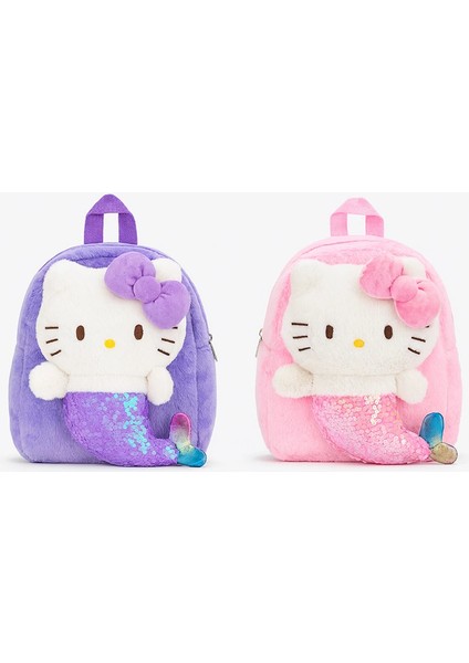 Peluş Hello Kitty Deniz Kızı Sırt Çantası