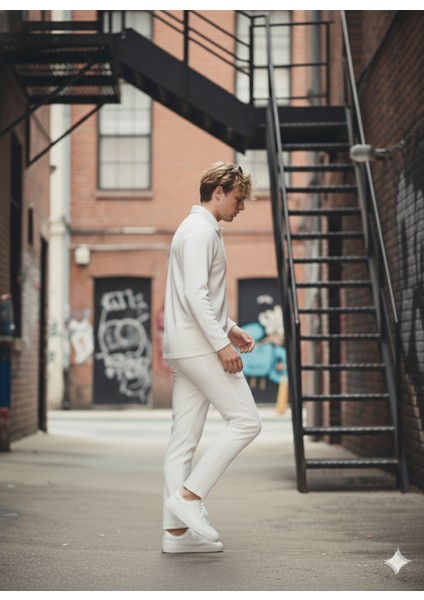 Unısex Gömlek Yaka Içi Pamuklu Cepli Regular Beli Lastikli 2'li Takım fiyatları