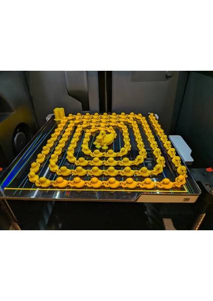 Nehir Gerdanlığı' Eklemli Sarı Ördek Zinciri - 2.5 Metre Esnek Dekoratif Oyuncak fırsatları