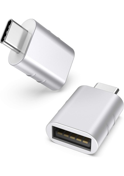Usb-C To USB 3.0 Adaptör 2’li Set Kompakt Dönüştürücü Yüksek Performanslı Pratik Seti