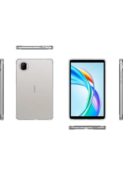 Honor Pad X7 8.7 Inç Kılıf Şeffaf Köşe Korumalı Crystal Clear Silikon Arka Kapak modelleri