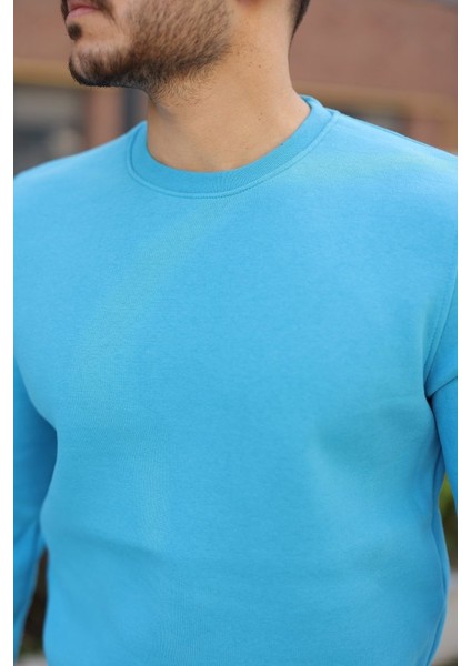 Erkek Üç Iplik Şardonlu Sweatshirt modelleri