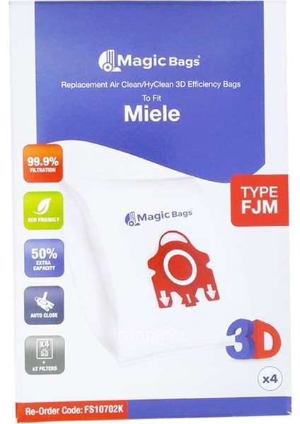 Ile Uyumlu Typ Fjm s 5000 5999 S4000 S4999 ELEKTRIKLI SÜPÜRGE Toz Torbası 4 Adet modelleri