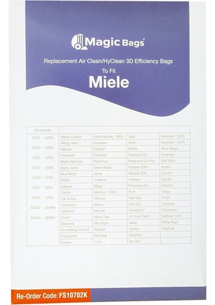 Ile Uyumlu Typ Fjm s 5000 5999 S4000 S4999 ELEKTRIKLI SÜPÜRGE Toz Torbası 4 Adet fırsatları