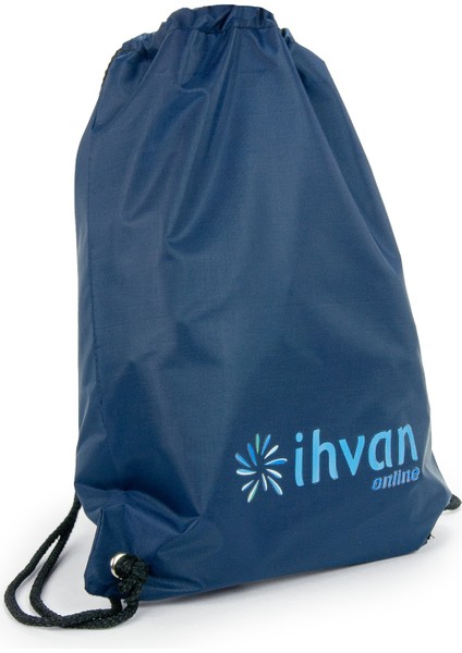 Hac Umre Terlik Çantası, Suya Dayanıklı, Büzmeli Ayarlanabilir Torba Sırt Çantası Lacivert fiyatları