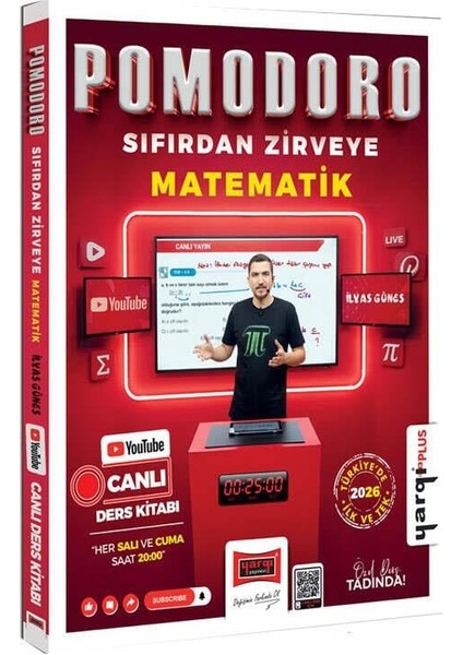 Yargı Pomodoro Sıfırdan Zirveye Kpss Ales Dgs Meb Ags Tyt Ayt Matematik Canlı Ders Kitabı