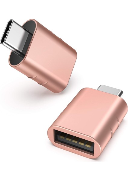 Usb-C To USB 3.0 Adaptör 2’li Set Kompakt Dönüştürücü Yüksek Performanslı Pratik Seti