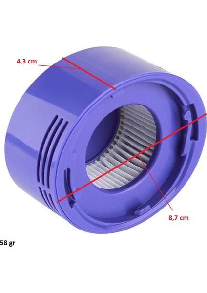 Ile Uyumlu 967478-01 V7 V8 Elektrikli Süpürge Hepa filtre indirimleri