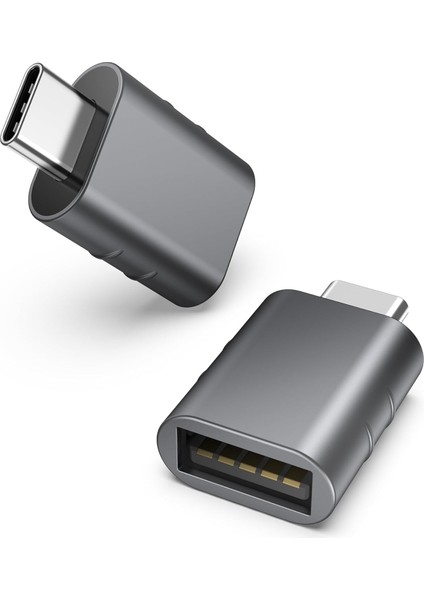 Usb-C To USB 3.0 Adaptör 2’li Set Kompakt Dönüştürücü Yüksek Performanslı Pratik Seti