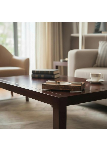 Lubinski Ahşap Puro Küllüğü Karaağaç 2li fiyatları