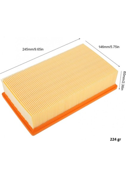 Ile Uyumlu 6.414-498-0 K 2501 Te K 2601 Plus Se 5.100 6.100 Elektrikli Süpürge Hepa Filtre