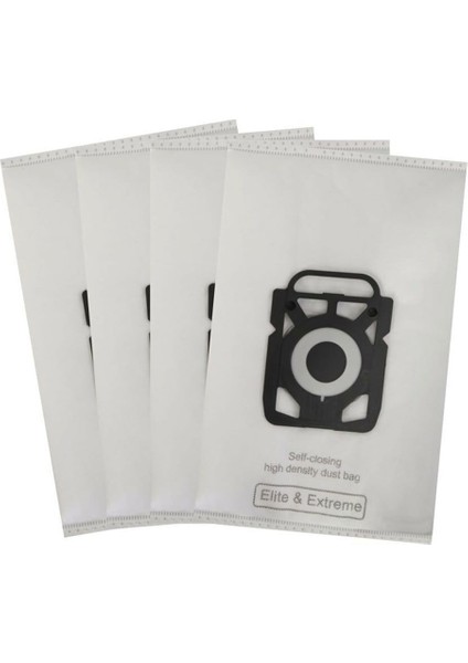 Ile Uyumlu Elite Parquet Gm 200 POWER P10 EXTREME x 150 ELEKTRIKLI SÜPÜRGE Toz Torbası 4 Adet
