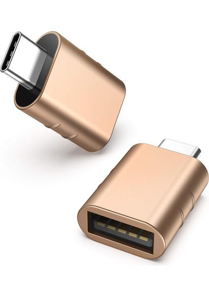 Usb-C To USB 3.0 Adaptör 2’li Set Kompakt Dönüştürücü Yüksek Performanslı Pratik Seti