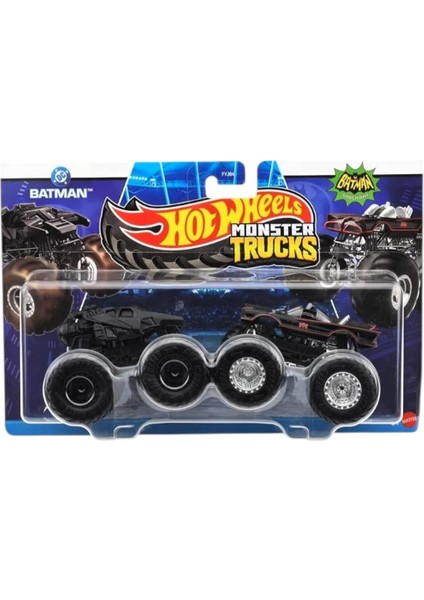 Monster Trucks 1:64 Güçlü Ikili Arabalar Batman & Batman Classıc Tv Serıes FYJ64 - JCC80 modelleri