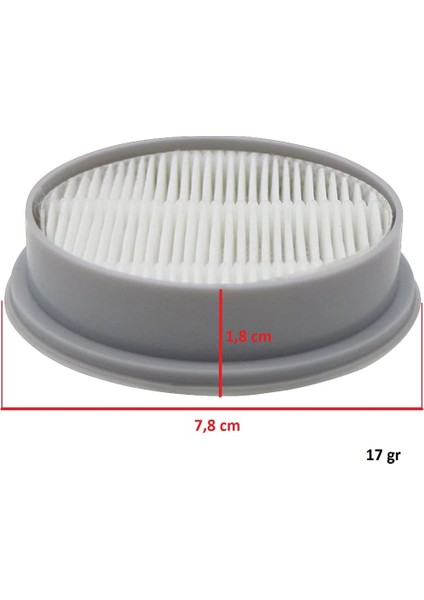 Deerma Ile Uyumlu VC20S VC20 VC21 ŞARJLI Dik Süpürge Hepa Filtre 1 Adet fırsatları