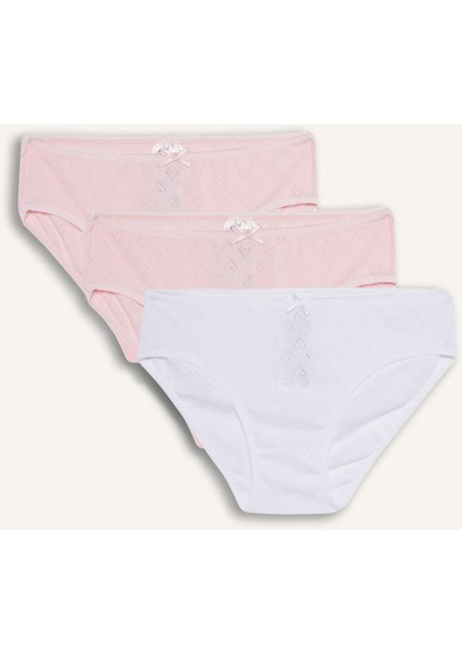 Kız Çocuk 3'lü Slip Külot G1810A825HS