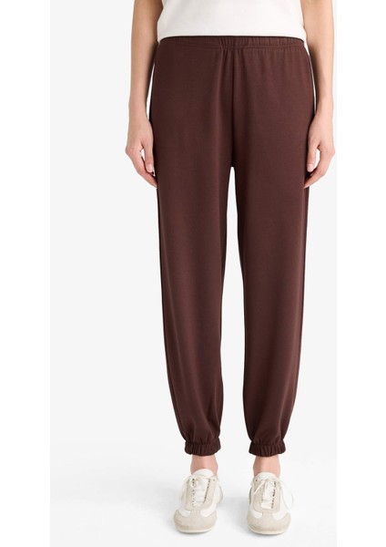 Jogger Fit Basic Düz Cepli Eşofman Altı