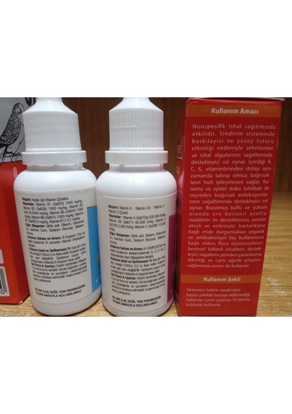 Kuş Sağlık Bakım Seti4'lü fiyatları