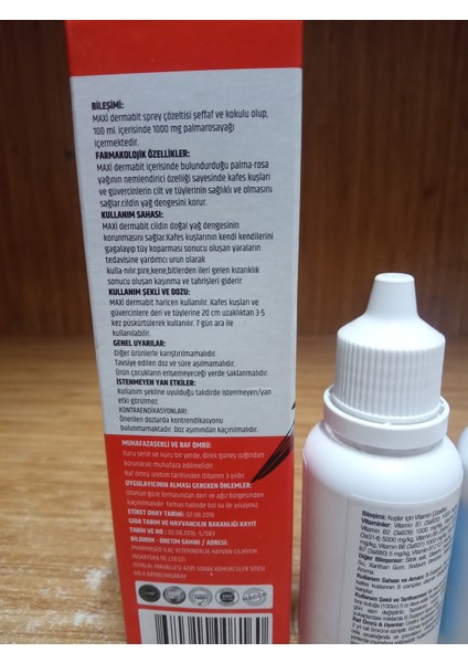 Kuş Sağlık Bakım Seti4'lü modelleri