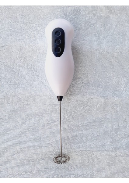 Mini Yumurta Karıştırıcı Süt Köpürtücü El Mikseri Pilli Kahve Çırpıcı Telli Blender Cappuccino Mixer