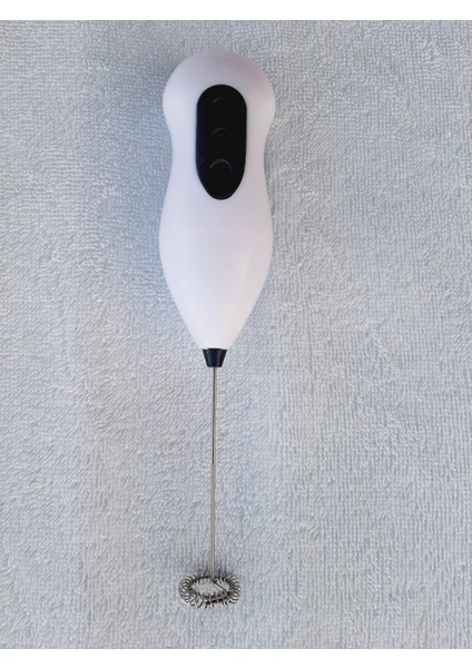 Mini Yumurta Karıştırıcı Süt Köpürtücü El Mikseri Pilli Kahve Çırpıcı Telli Blender Cappuccino Mixer