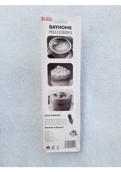 Mini Yumurta Karıştırıcı Süt Köpürtücü El Mikseri Pilli Kahve Çırpıcı Telli Blender Cappuccino Mixer