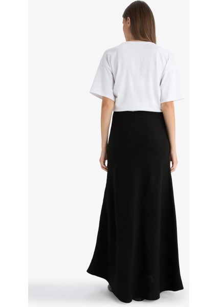 A Kesim Maxi Triko Etek F9929AX25AU