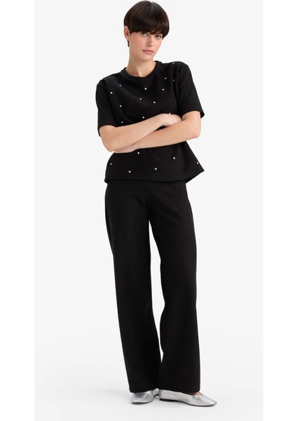 Straight Fit Geniş Paça Pantolon G1585AX25WN