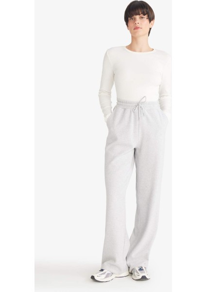 Wide Leg Beli Bağcıklı Cepli Eşofman Altı