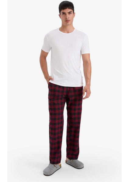 Premium Slim Fit Dar Kesim Bisiklet Yaka Kısa Kollu Modal Üst Z8085AZ25AU