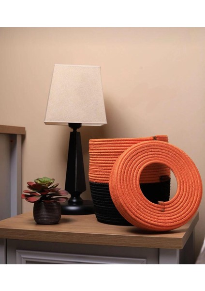 Jüt Hasır Kapaklı Modern Çöp Kovası modelleri