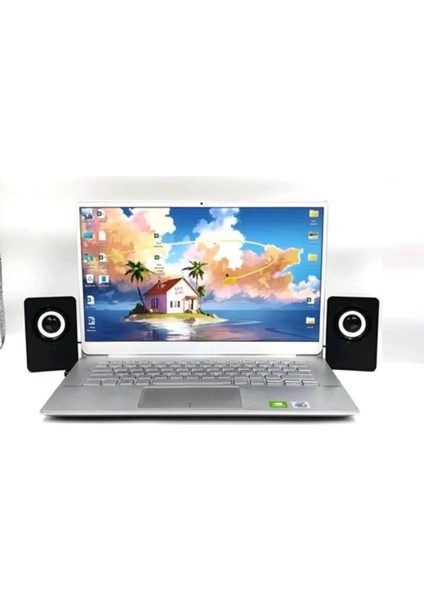 Dizüstü /bilgisayar Hoparlörü USB Kablolu 1+1 Multimedia Subwoofer, Yüksek Bas ve Net Ses Kalitesi fırsatları