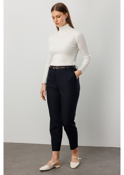 Beli Kemerli Dar Paça Pantolon 1015-26K fiyatları