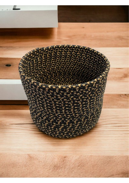 Dekoratif Jüt Hasır Saksılık Havluluk Organizer 20X20 cm fiyatları