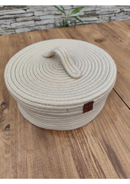 Çok Amaçlı Düzenleyici Kapaklı Sepet,kapaklı Saklama Kutusu ,kapaklı Organizer 25X10 - Orta Boy fiyatları