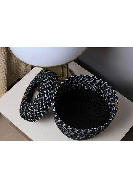 Jüt Hasır Kapaklı Modern Çöp Kovası fiyatları