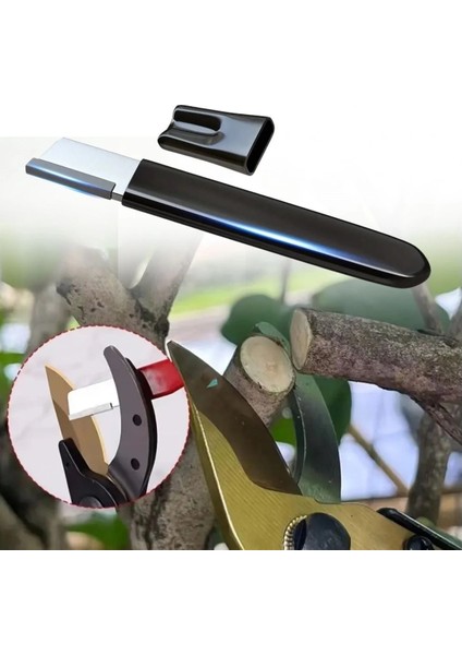 Koruyucu Kapaklı Keskin Makas Budama Makası Bıçak Bileme Aparatı Bileyici indirimleri