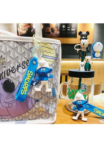 Creative Sevimli Şirin Anahtarlık & Çanta Aksesuarlı fiyatları