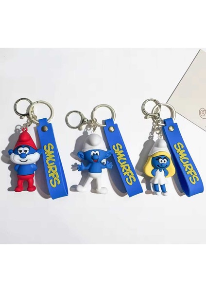 Creative Sevimli Şirin Anahtarlık & Çanta Aksesuarlı indirimleri